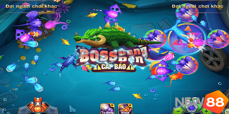 Hệ thống boss khủng trong bắn cá xèng live