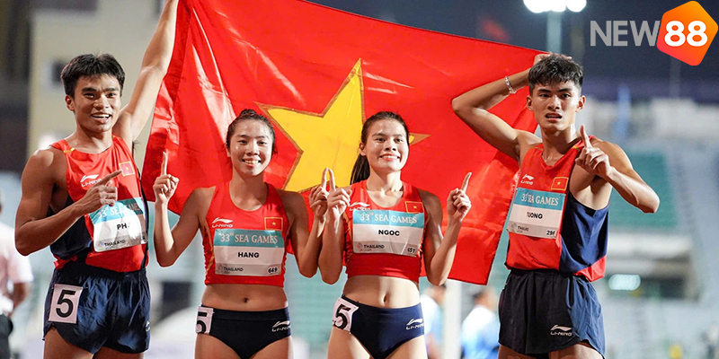 SEA Games 33: Điền Kinh Việt Nam Dành HCV Đường Đua 400m