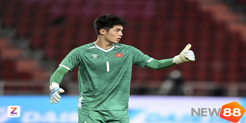 Thủ môn Trần Trung Kiên tại SEA Games 33