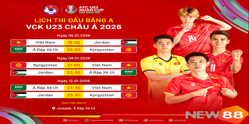 U23 Việt Nam trước trận khai mạc VCK U23 châu Á 2026
